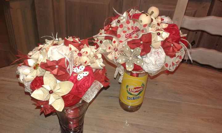 Mon bouquet et celui de ma fille diy - 4