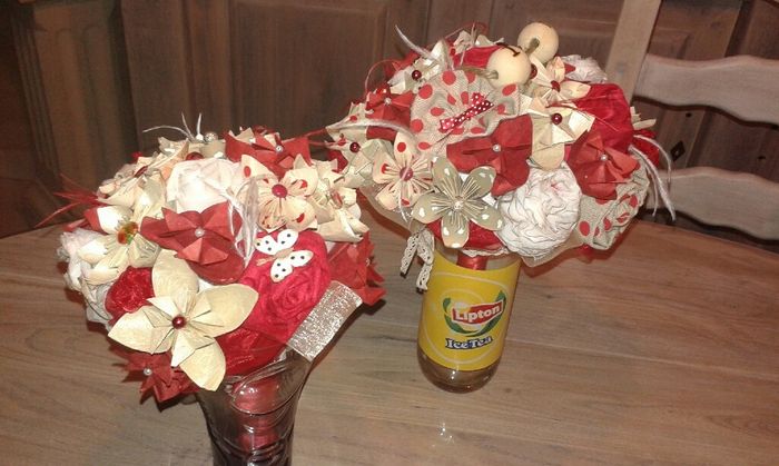Mon bouquet et celui de ma fille diy - 4