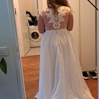 Robe de mariée trapèze - 2