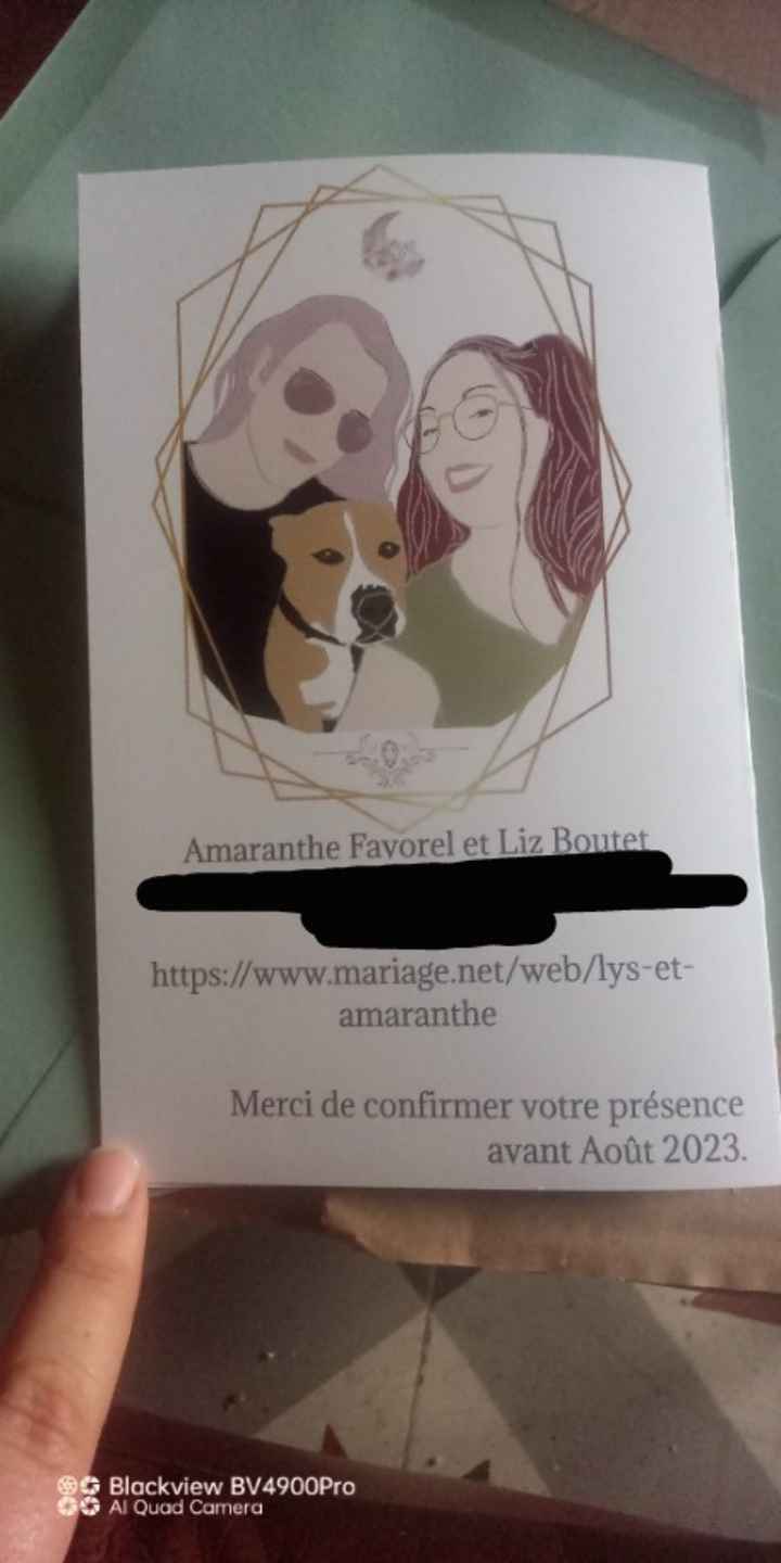 Nos faire-parts 🥰 - 3