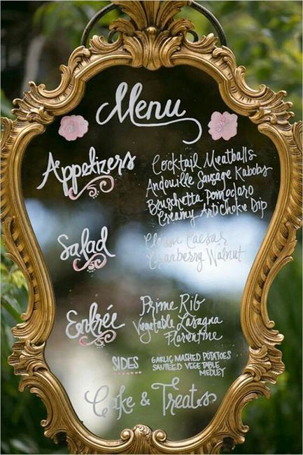 Menu champetre - 1