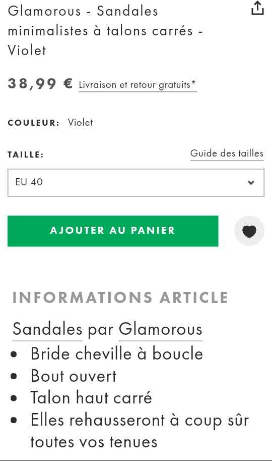 Chaussures Asos - 3