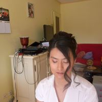 mon essai maquillage et coiffure