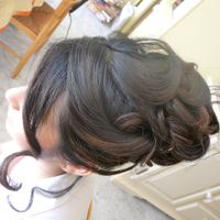 mon essai maquillage et coiffure