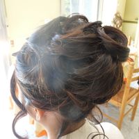 mon essai maquillage et coiffure