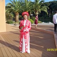Moi en tenue Traditionnelle vietnamienne