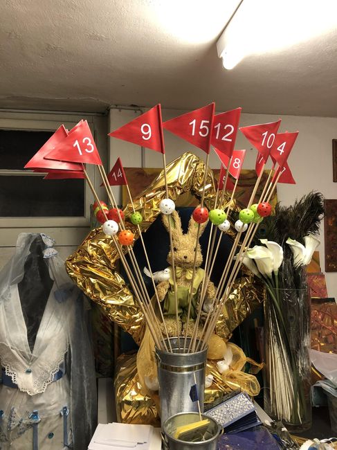 Numéro de table “drapeau golf 🏌️‍♂️ “  Thei