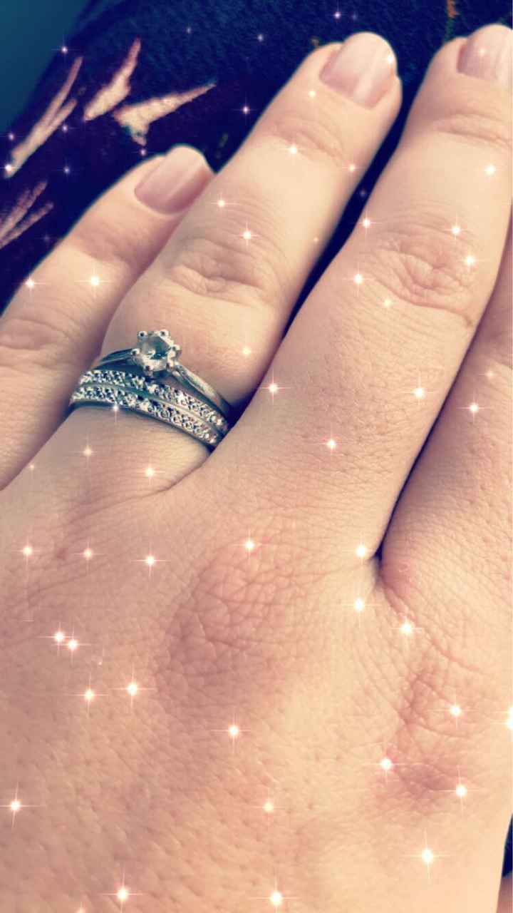  Vos bagues de fiançailles et alliance : montrez moi - 1