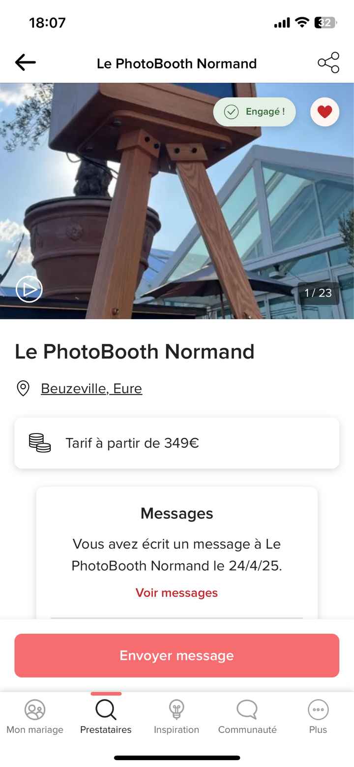 Quelqu’un est déjà passée par ce prestataire ? Car je n’arrive plus à le joindre, et j’ai effectué u