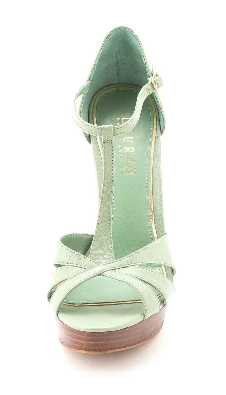 Chaussure vert menthe clearance