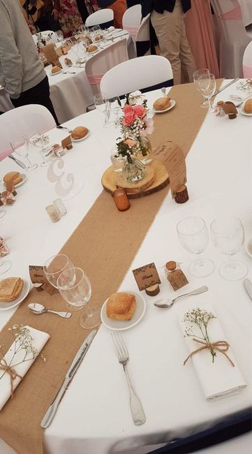 Décoration table champêtre 3