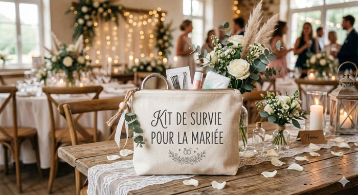 Kit de survie pour la mariée 1