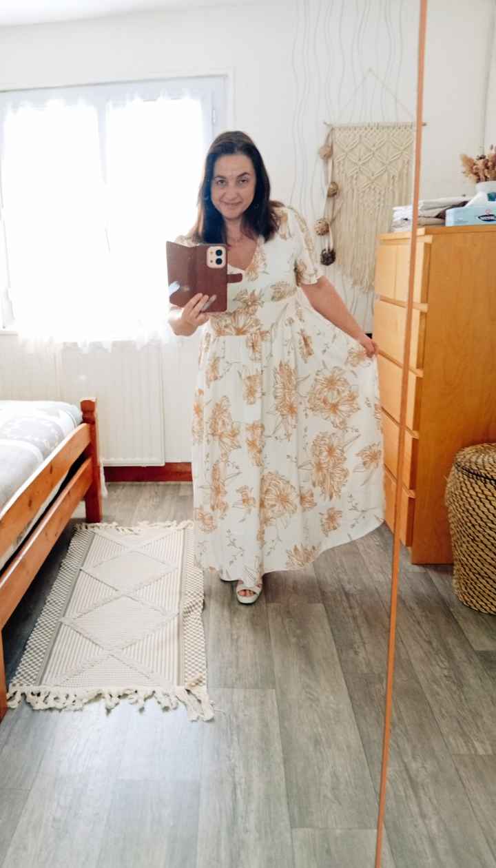 Robe pour entraînement ouverture de bal - 1