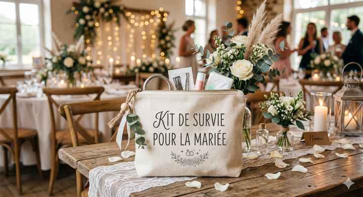 Kit de survie pour la mariée - 1