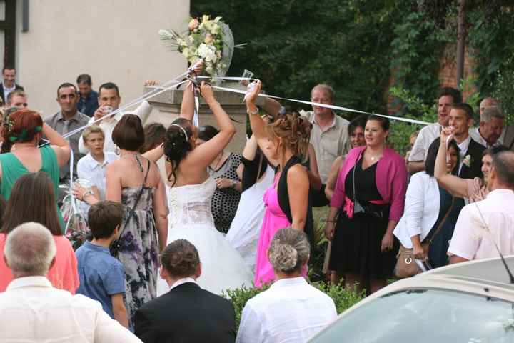 lancé de mon bouquet