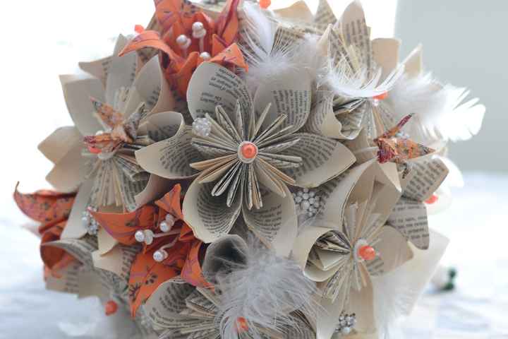 Bouquet origami