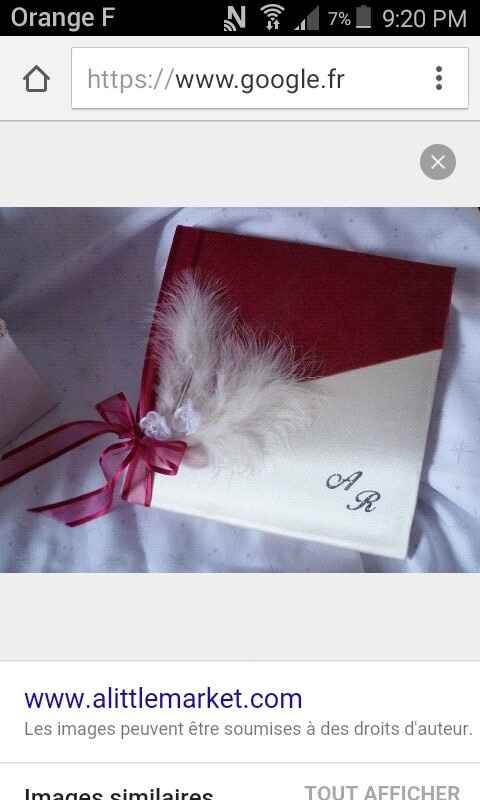 Livre d'or - 1