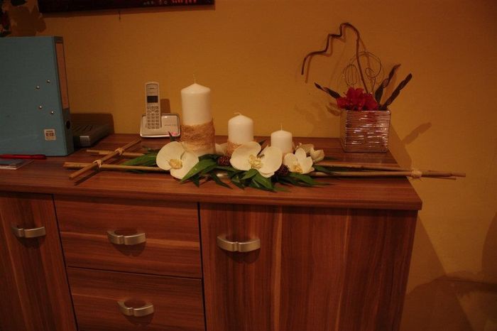 centre de table orchidée