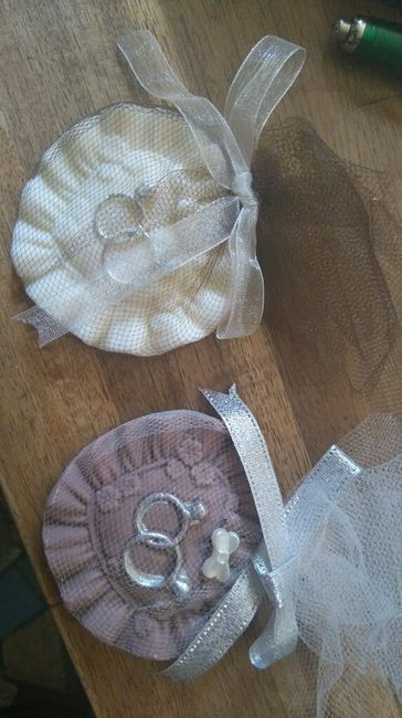 Coussin d alliances - 1