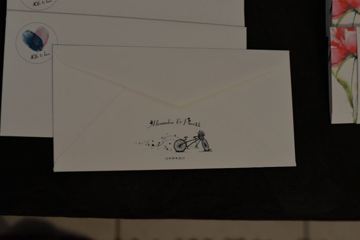 dos de nos enveloppes imprimées