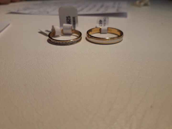 Alliances achetées 😊 - 1