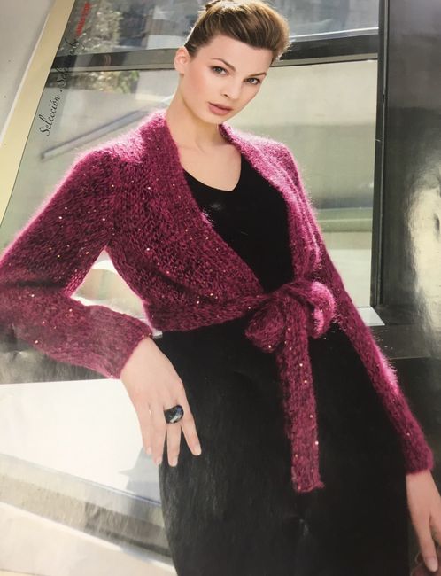  Gilet/poncho mariée - 1
