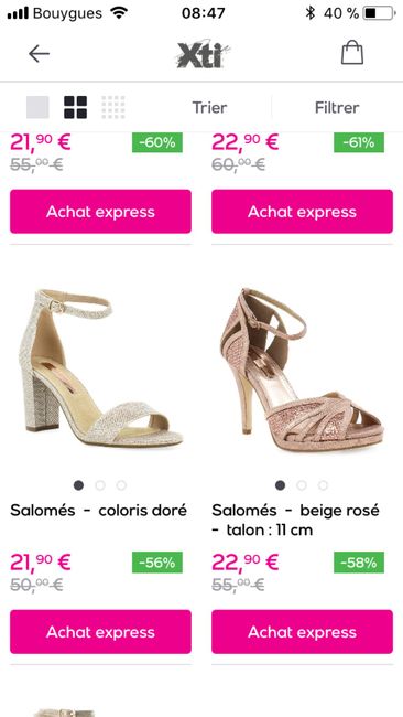  Vente privée chaussures xti - 1