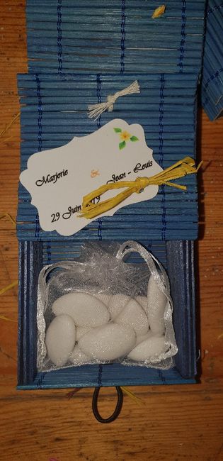 Essais boîte à dragées - 2