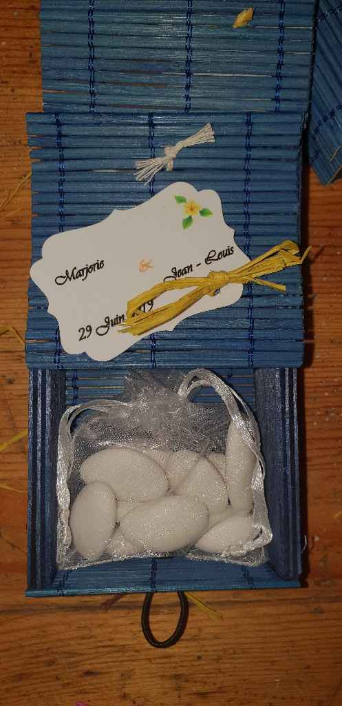 Essais boîte à dragées - 2