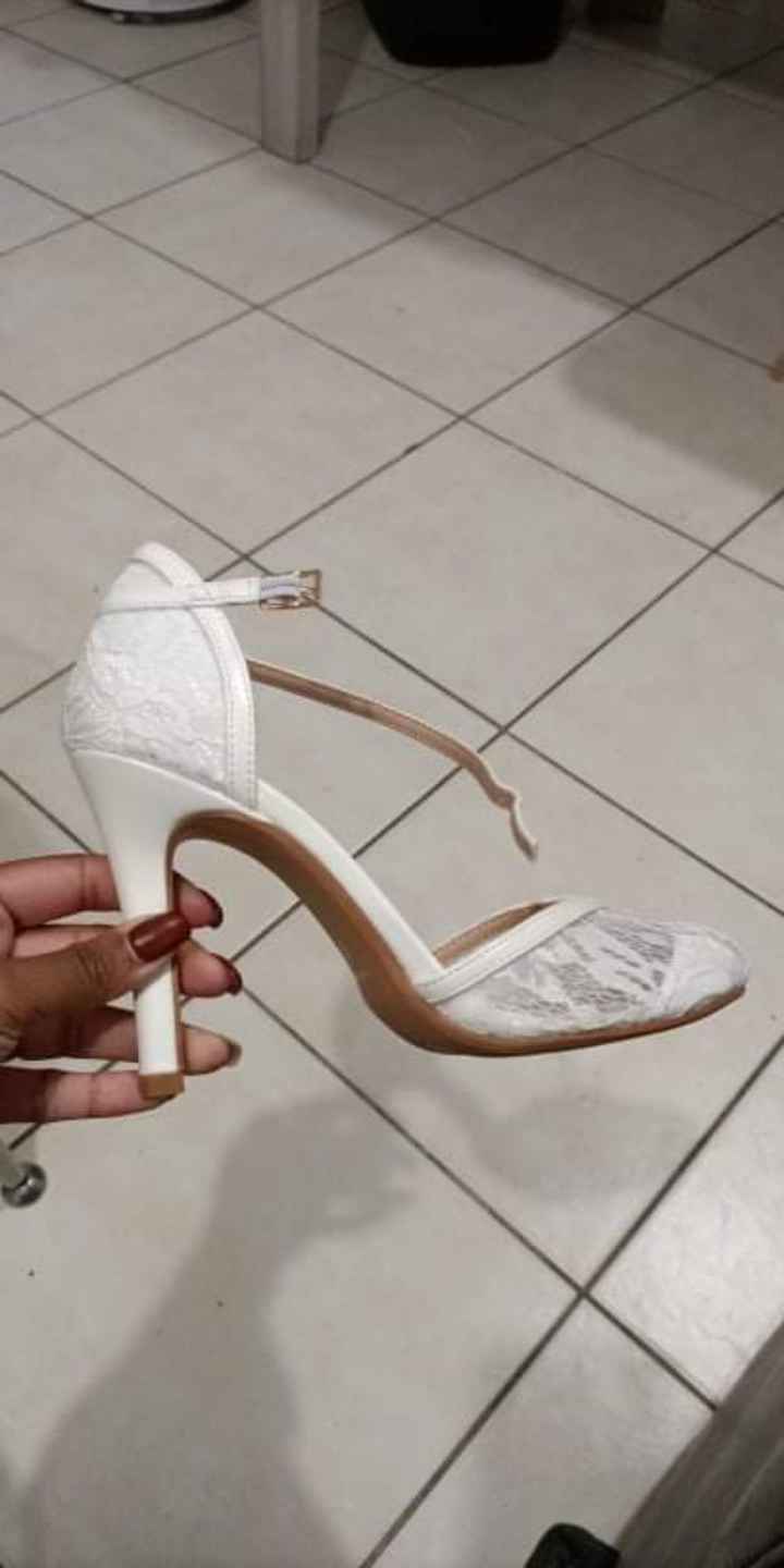 Chaussures jour j - 1