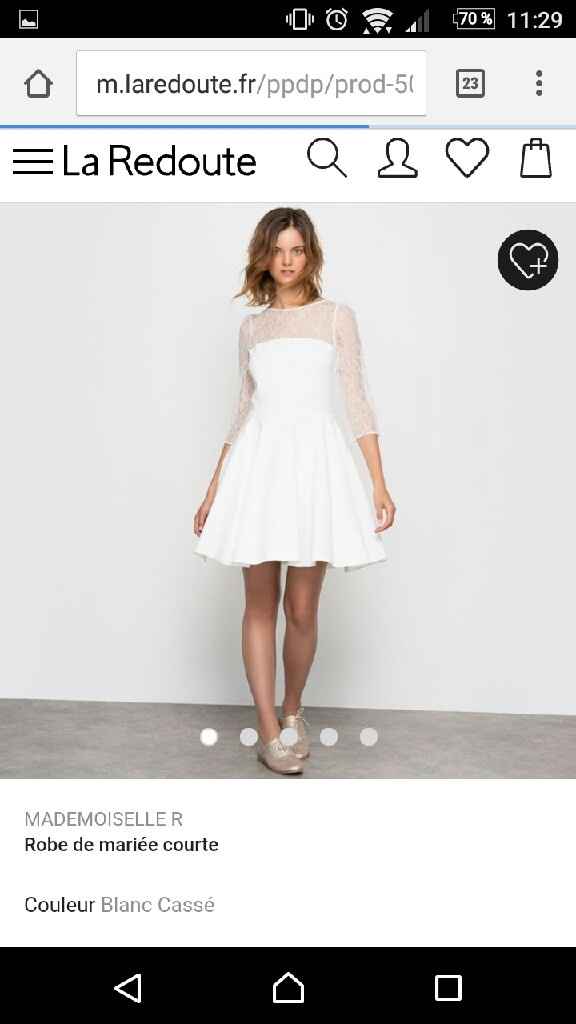 Que portez vous le lendemain du mariage ? - 1