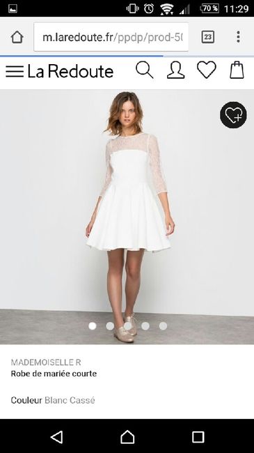 Que portez vous le lendemain du mariage ? - 1