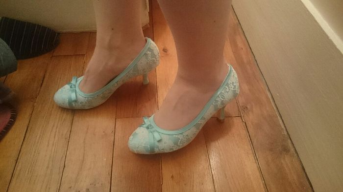 Chaussures vert menthe trouvées ^^ - 2