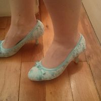 Chaussures vert menthe trouvées ^^ - 2
