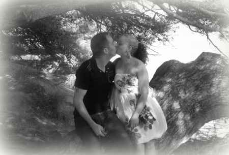 photo bisou d'amour