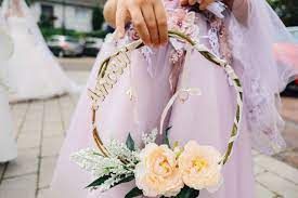 Bouquet mariee anneau 3