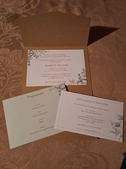 Fairepart?, invitations? ou les deux? 1