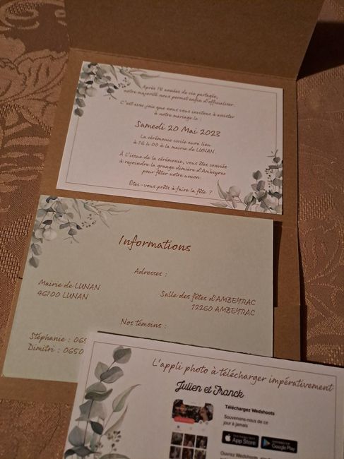 Fairepart?, invitations? ou les deux? 2