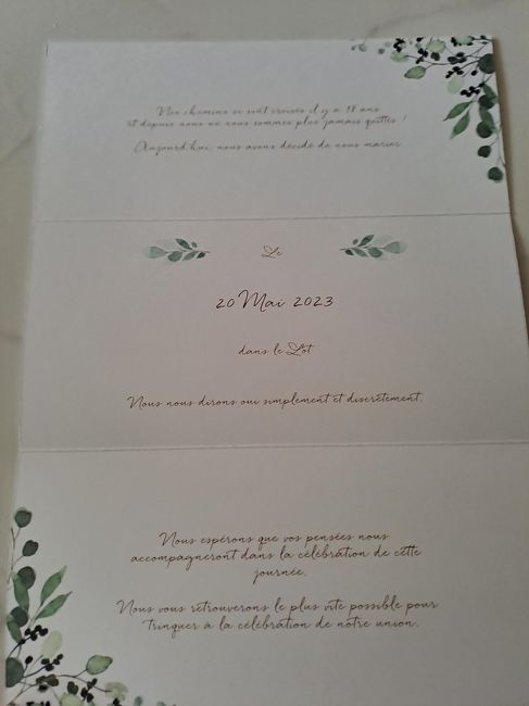 Fairepart?, invitations? ou les deux? 9