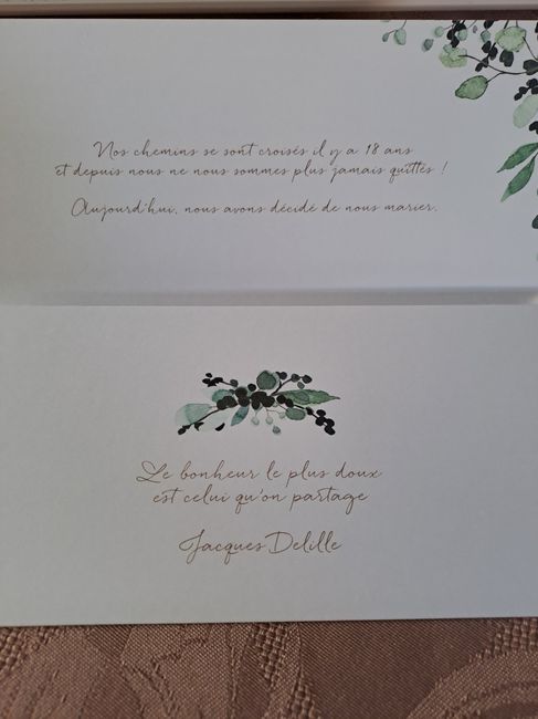 Faire part et non pas invitation 2