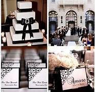 Mariage en noir et blanc 10