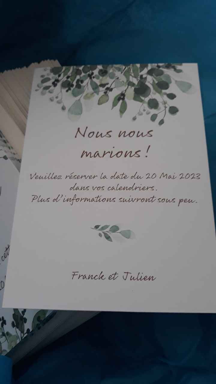 Savez de date reçu - 2