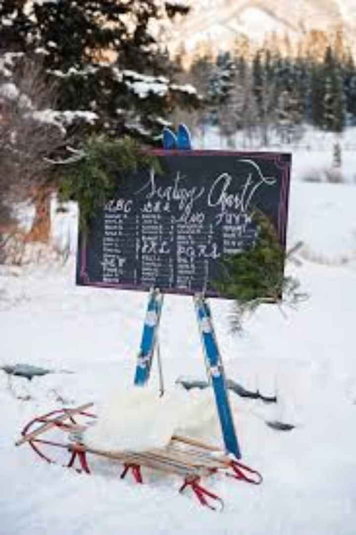 Mariage au ski - 1