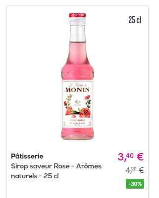 Vente privée Monin - 1
