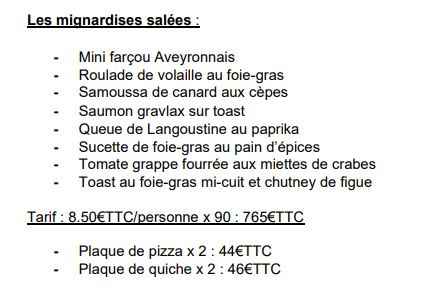 Vin d'honneur - 1