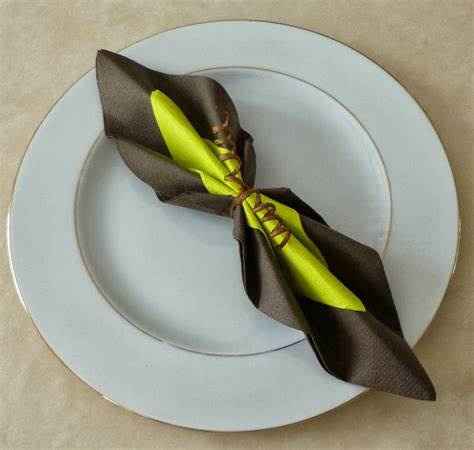 pliage ou Déco de serviette de tables - 2