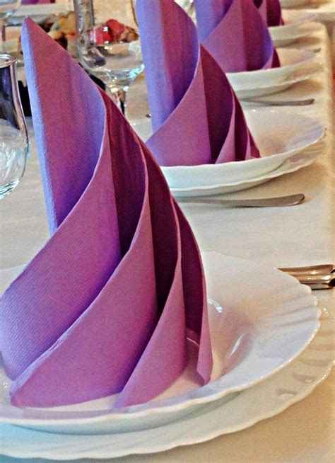 pliage ou Déco de serviette de tables - 7
