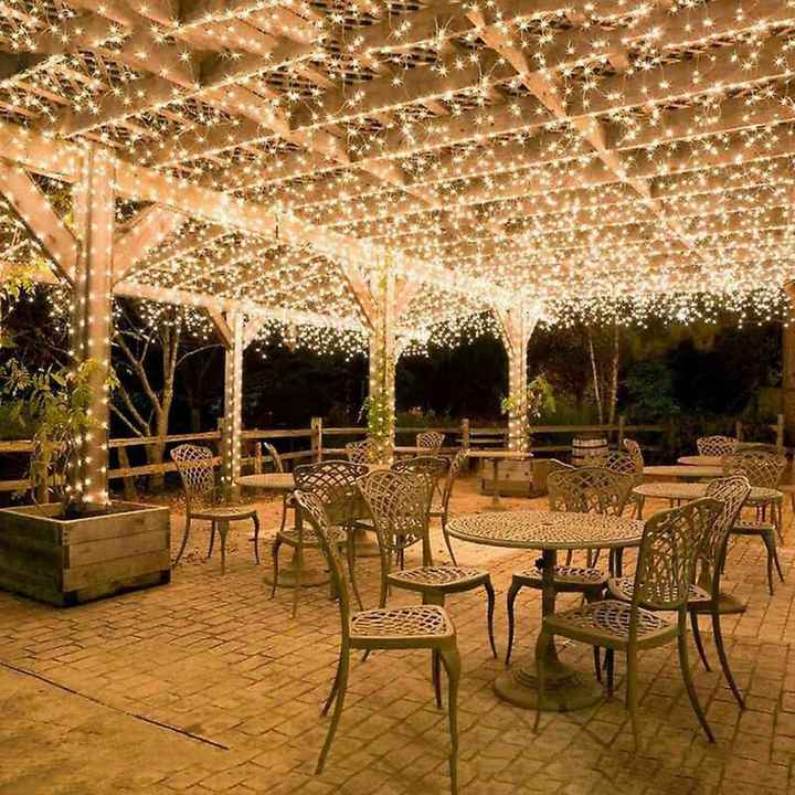 help eclairage Extérieur Terrasse mariage - 5