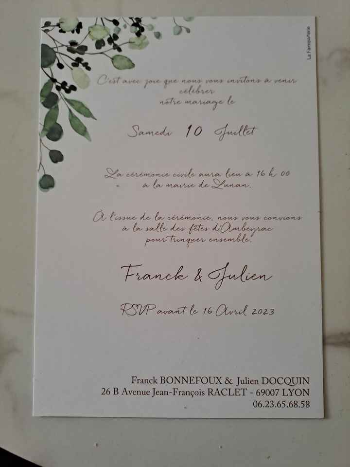 👉 Faire-part : fais le bilan et partage tes bons plans ! - 8