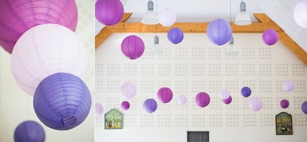 Lanternes sur plafond